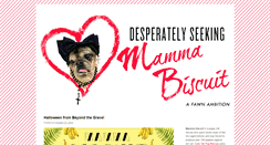 Desktop Screenshot of mammabiscuit.com
